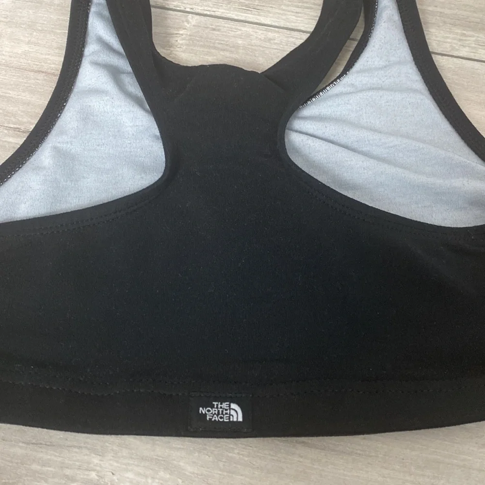 The North Face size medium black sports bra